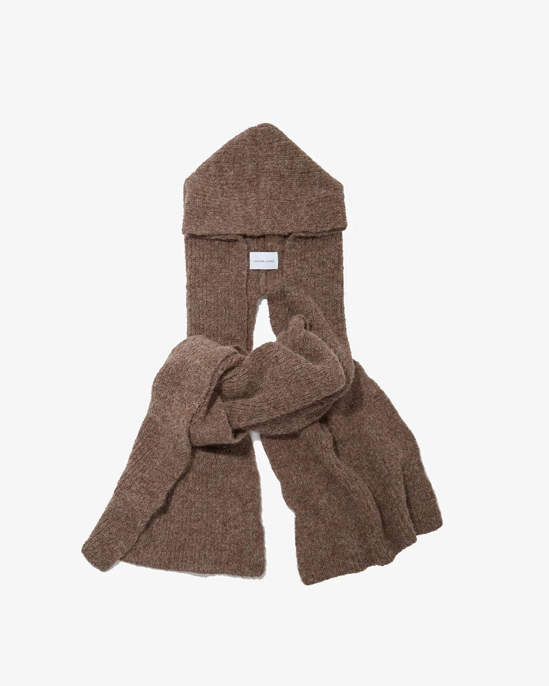 IENA

MAISON ANJE HAND KNIT カーディガン（グレーA） Benji Headscarf | Janessa Leoné