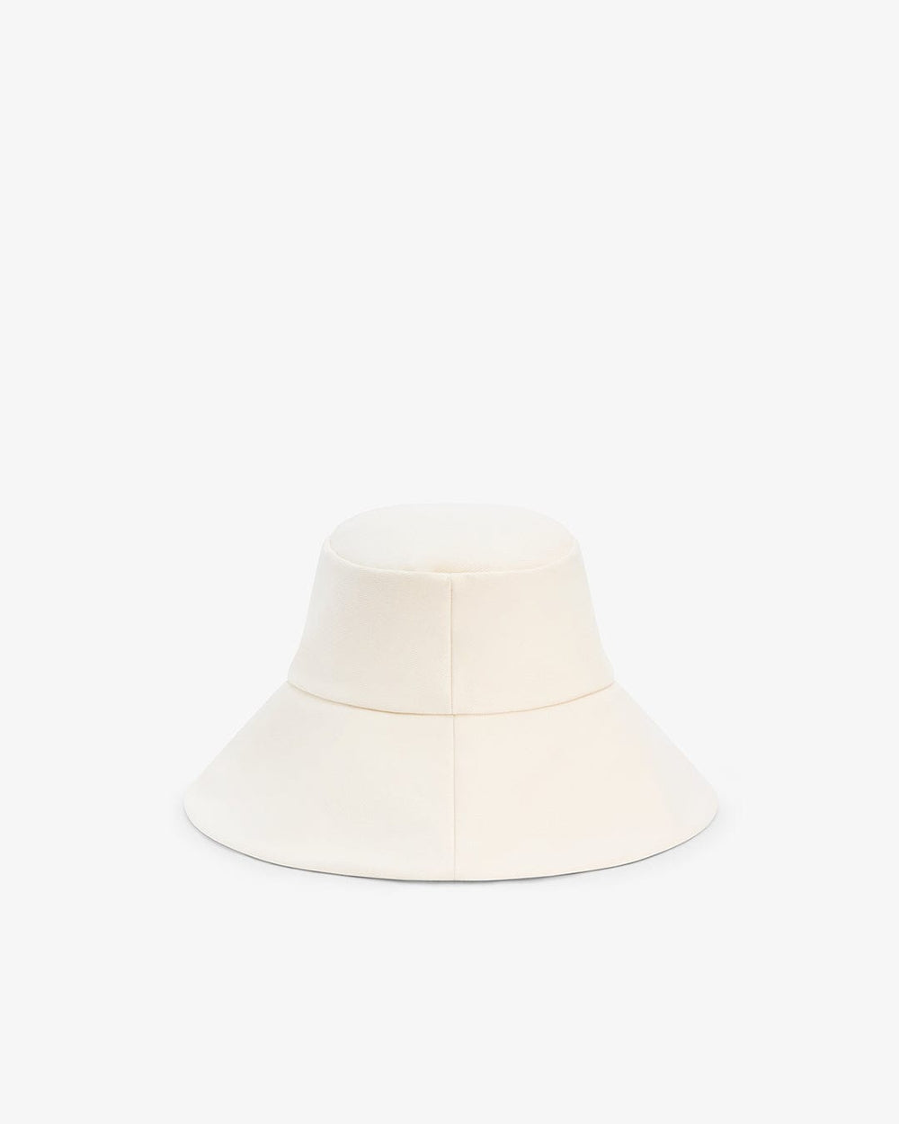 Janessa Leone Cotton Packable Hat in Off-White. Size Small. Walker Bucket | Janessa Leoné – Janessa Leone main image 2