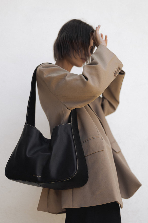 Crossbody Handbag | BAG 06 - Janessa Leone - Black